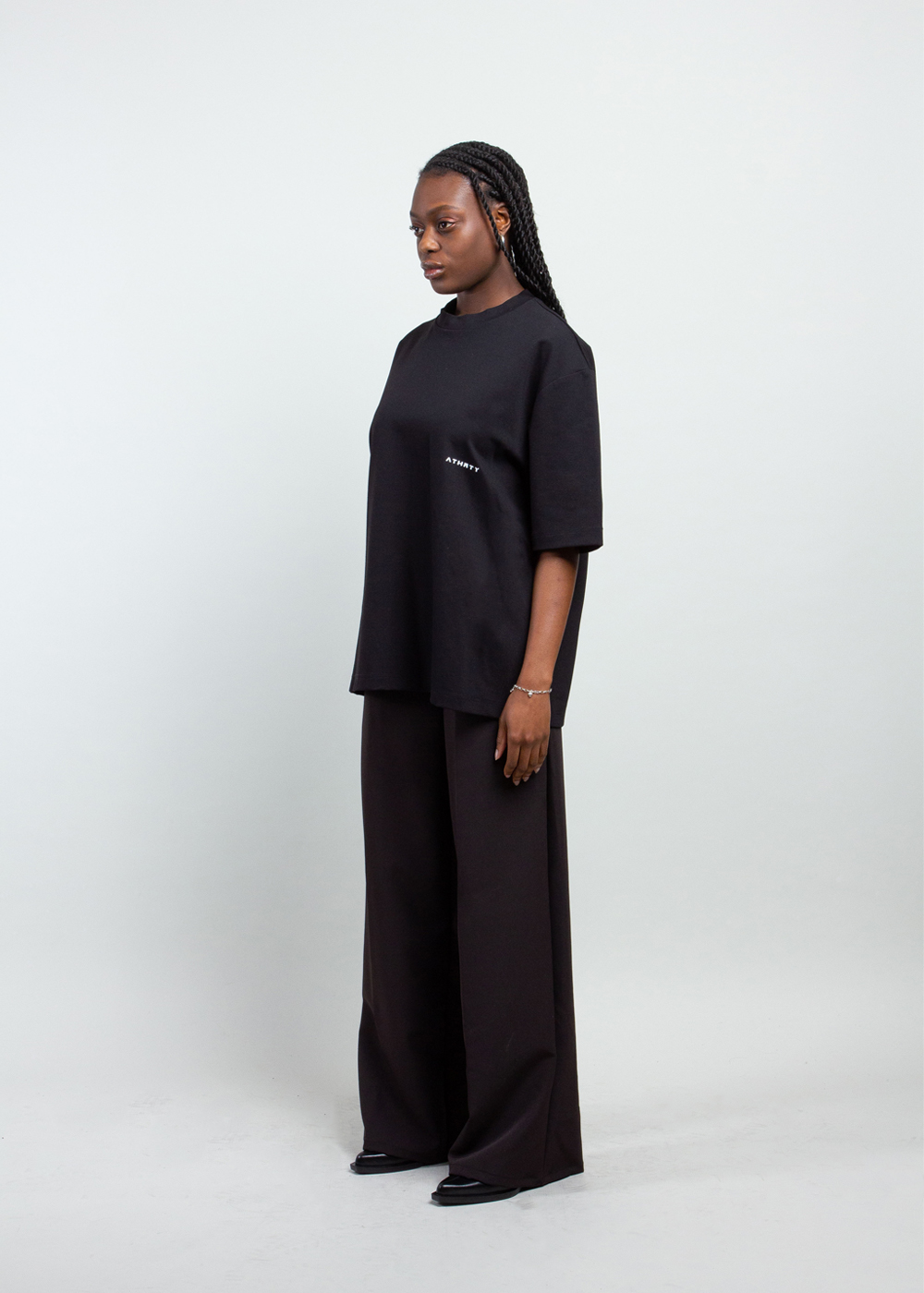Omni wide pants black - Image 8