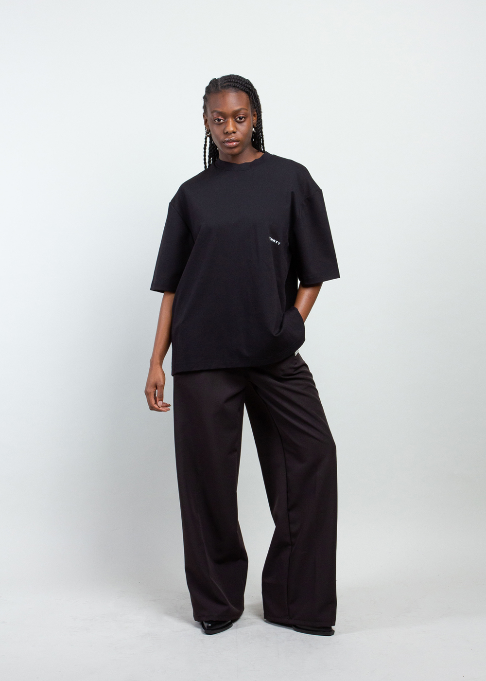 Omni wide pants black - Image 3