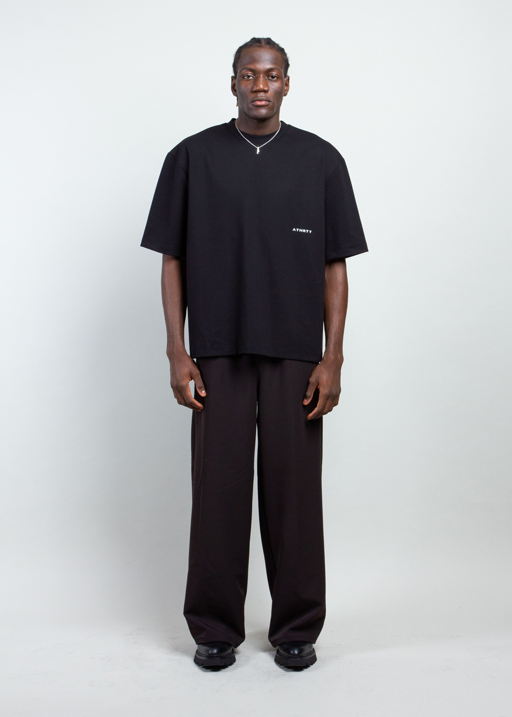 Omni wide pants black - Image 4