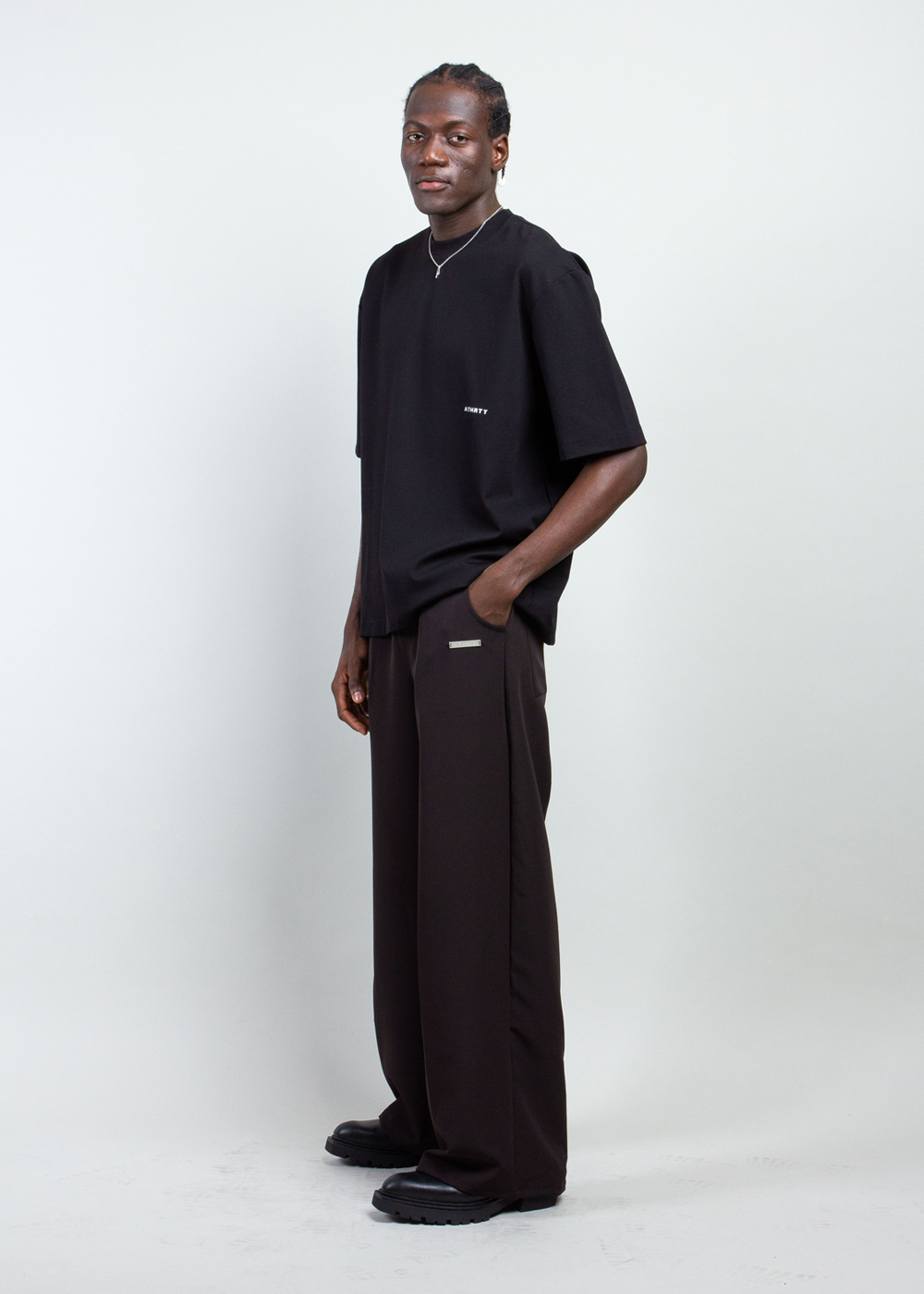 Omni wide pants black - Image 6