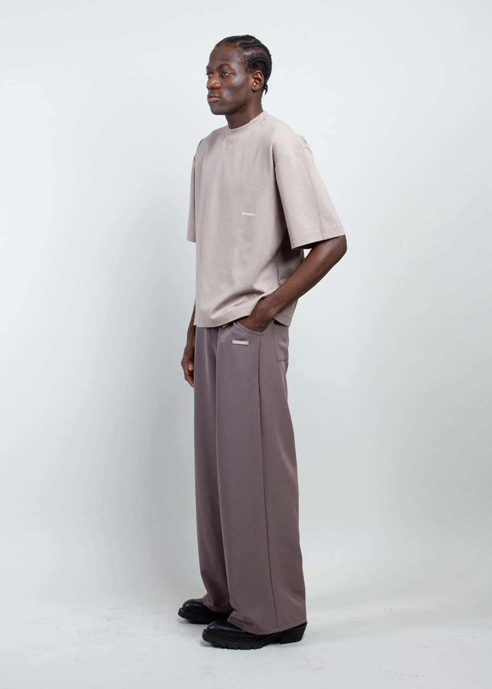 Omni wide pants clay - Image 4