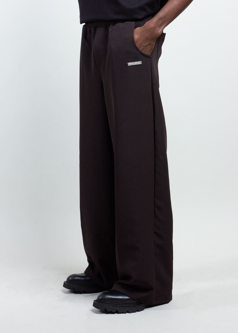 Alternative view of Omni wide pants black