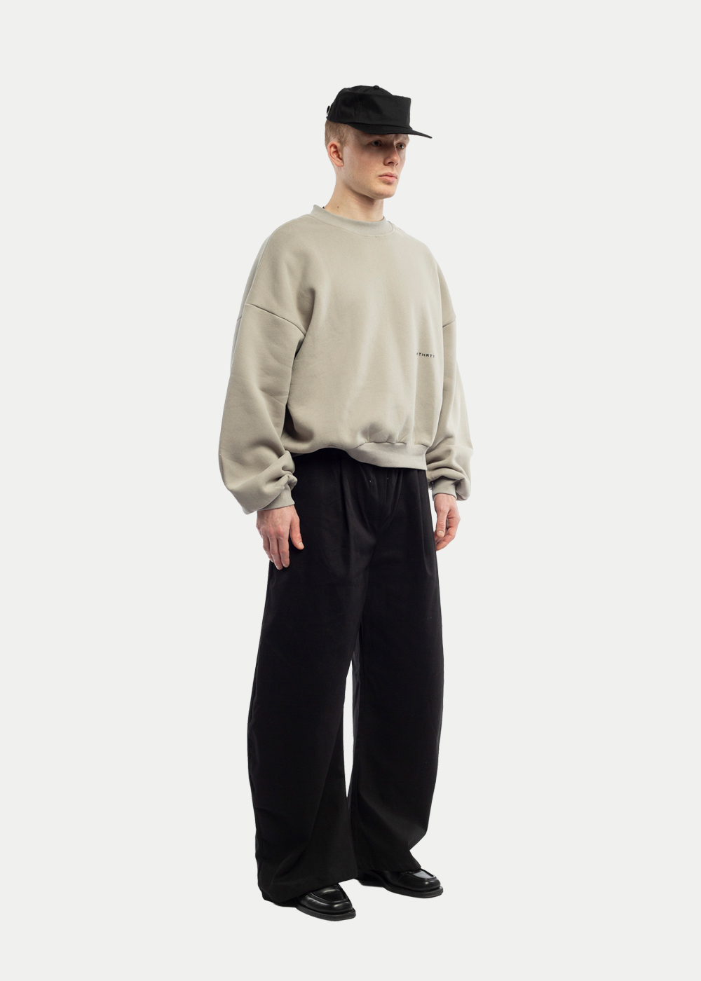 Alternative view of Zero-G sweater mushroom