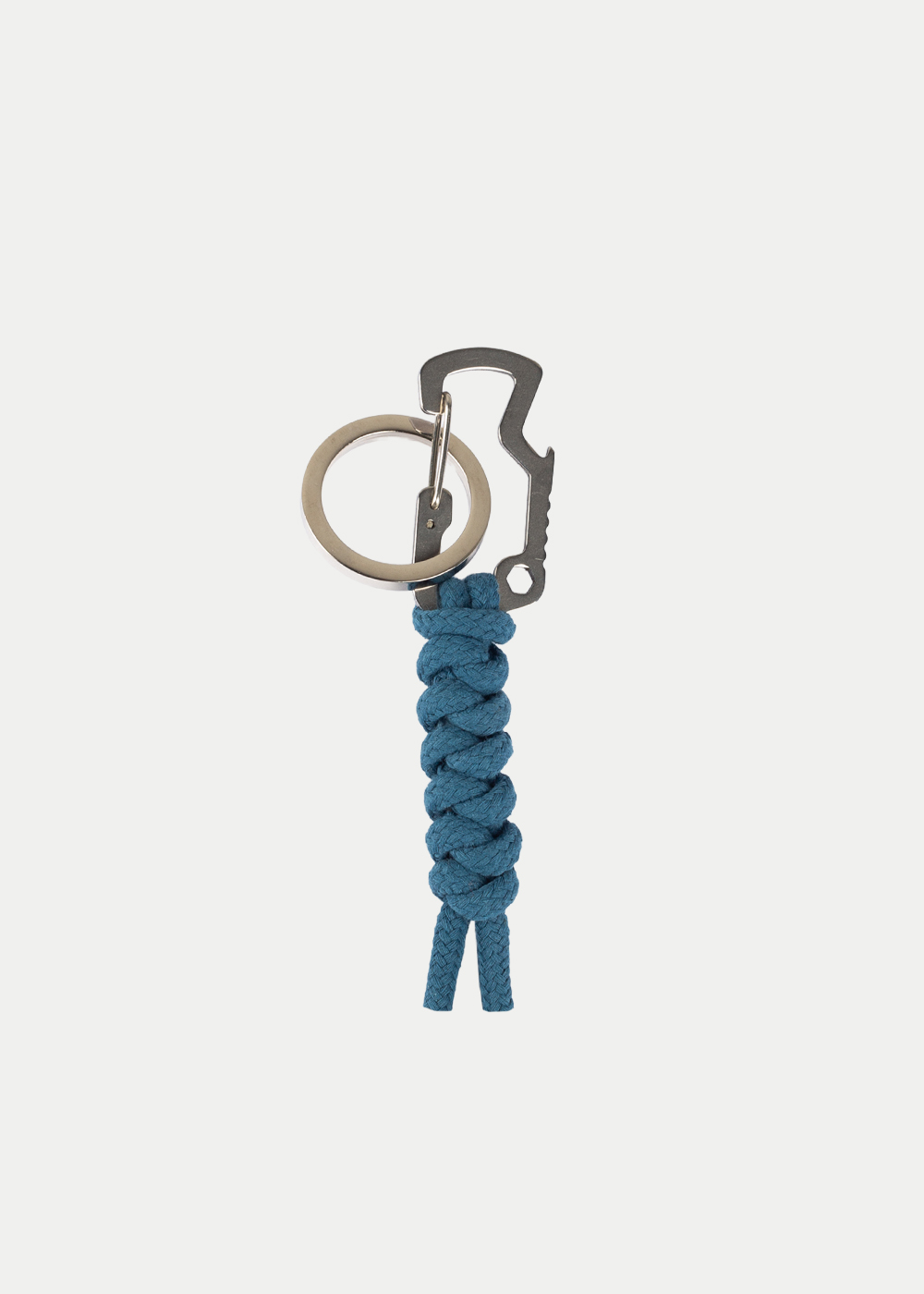 Keychain braid blue